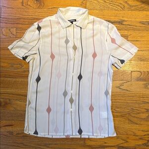 Express Camp Style Short Sleeve Shirt Size Small